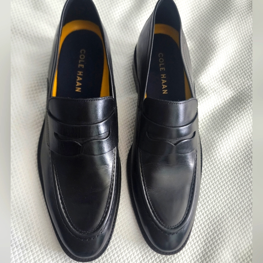 Cole Haan leather loafers shoes formal